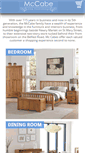 Mobile Screenshot of mccabefurnishings.com